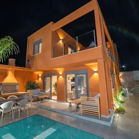 Naturalia Orange Luxury - Private Pool - Sleeps 8 * Hersonissos (Crete)