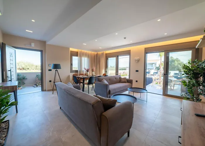 别墅 Naturalia Orange Luxury - Private Pool - Sleeps 8 赫索尼索斯