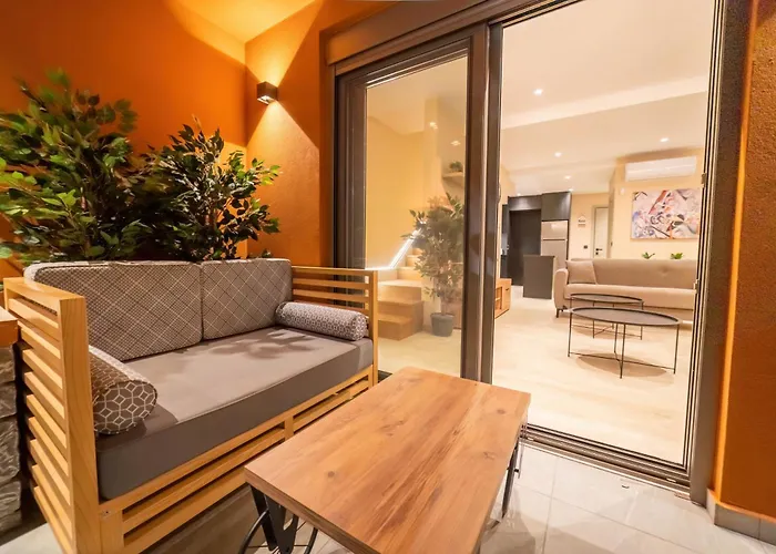 Naturalia Orange Luxury - Private Pool - Sleeps 8 赫索尼索斯