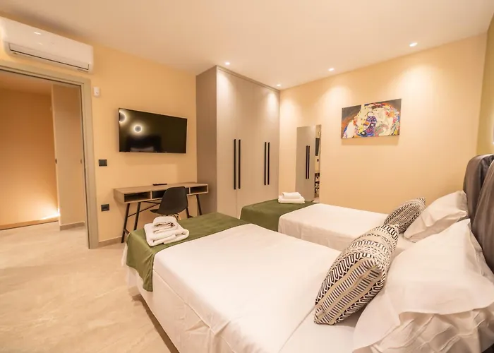 别墅 Naturalia Orange Luxury - Private Pool - Sleeps 8 赫索尼索斯