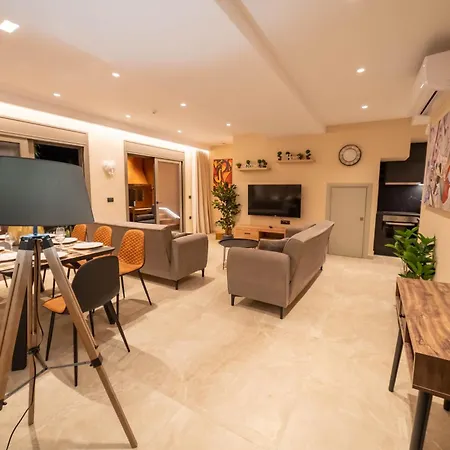 Naturalia Orange Luxury - Private Pool - Sleeps 8 Villa Chersonissos