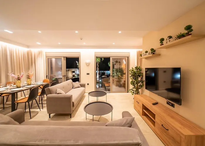 Vilă Naturalia Orange Luxury - Private Pool - Sleeps 8 Hersonissos (Crete)