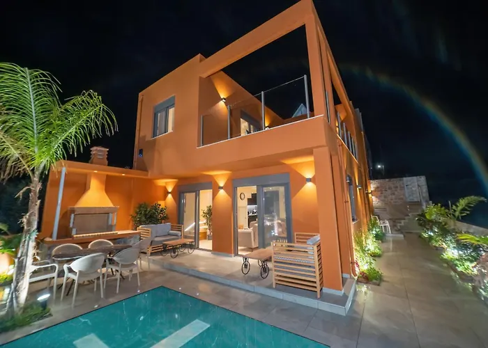 Naturalia Orange Luxury - Private Pool - Sleeps 8 * Χερσόνησος